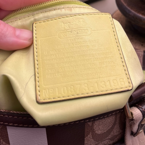 Coach Monogram Shoulder Bag - Picture 3 of 7